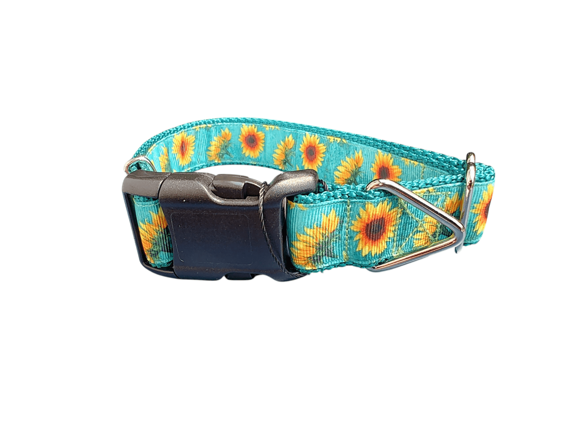 Sunflower Heads Nylon Dog Collar - Paws & Play Paradise