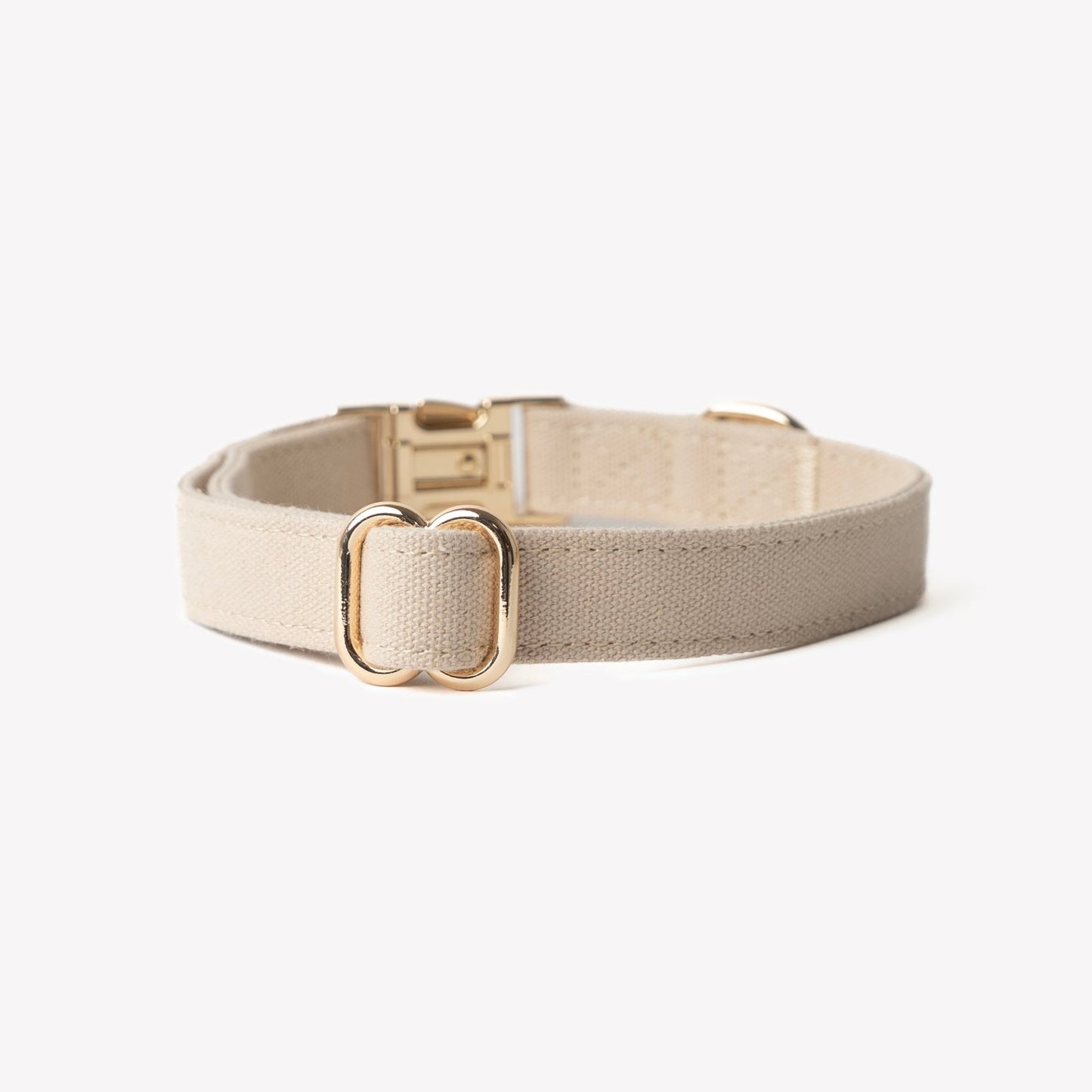 'Tan' - Canvas Dog Collar - Paws & Play Paradise