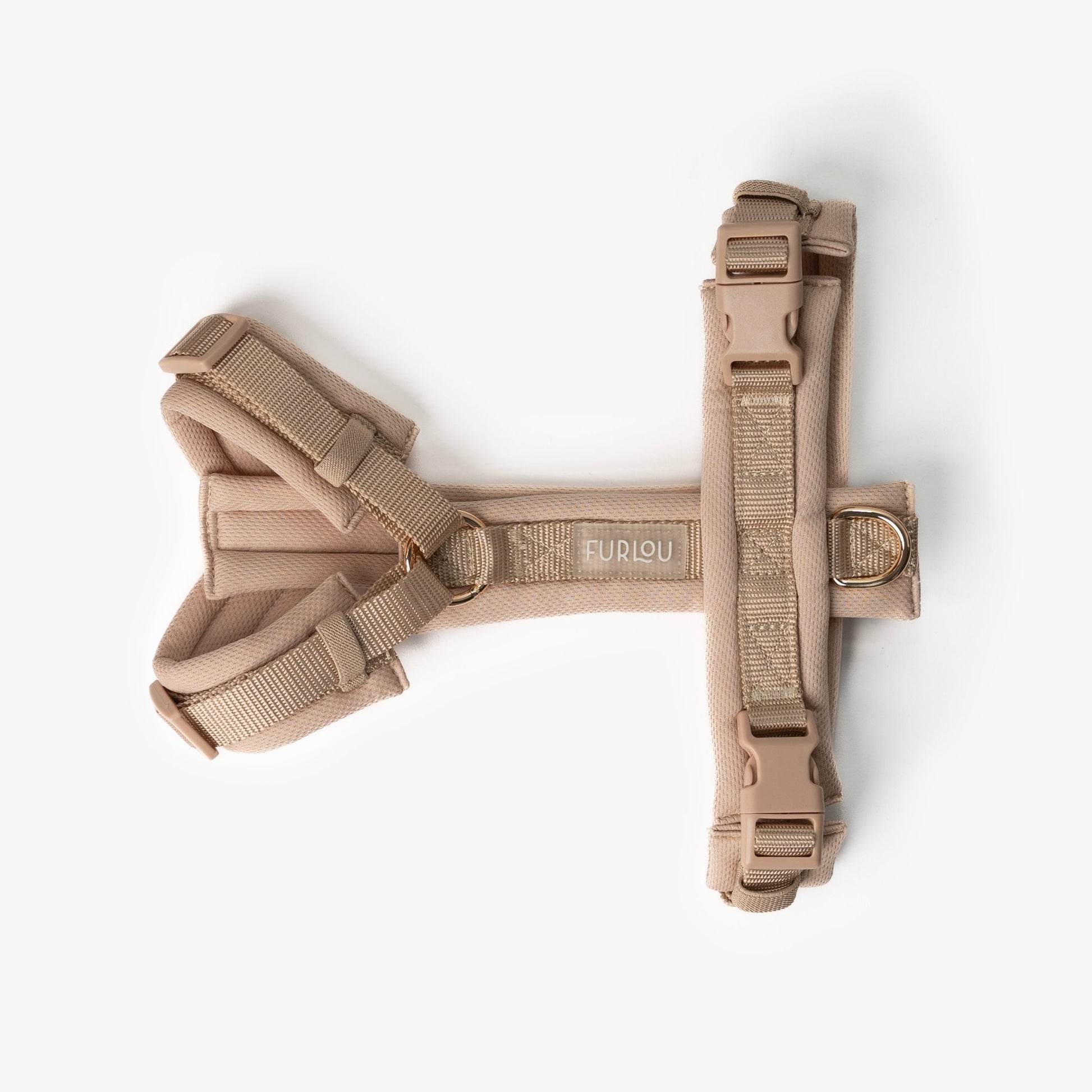 Tan - Comfort Dog Harness - Paws & Play Paradise