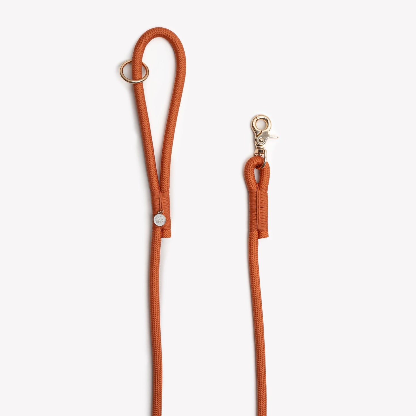 'Terracotta' - Braided Rope Leash - Paws & Play Paradise