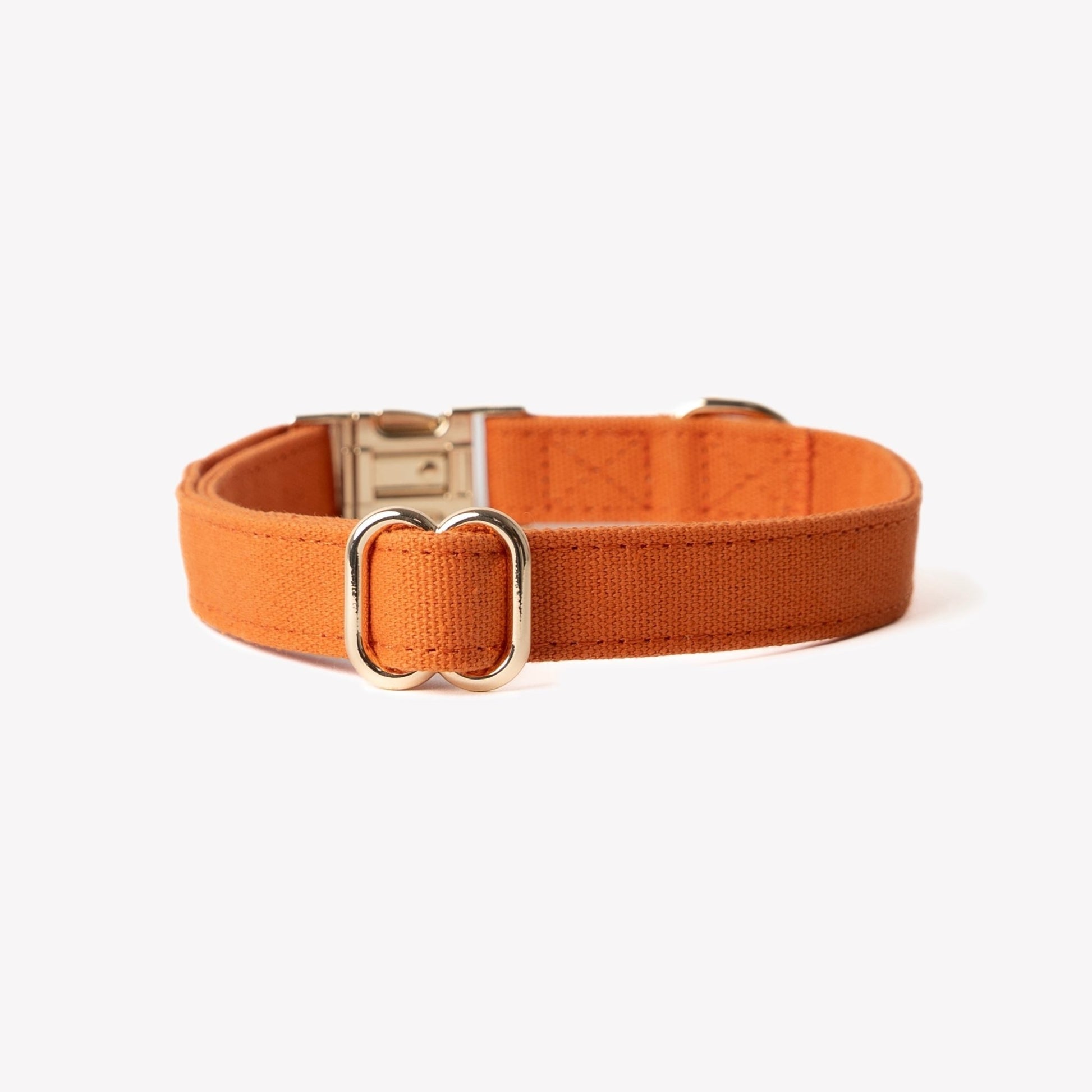 'Terracotta' - Canvas Dog Collar - Paws & Play Paradise