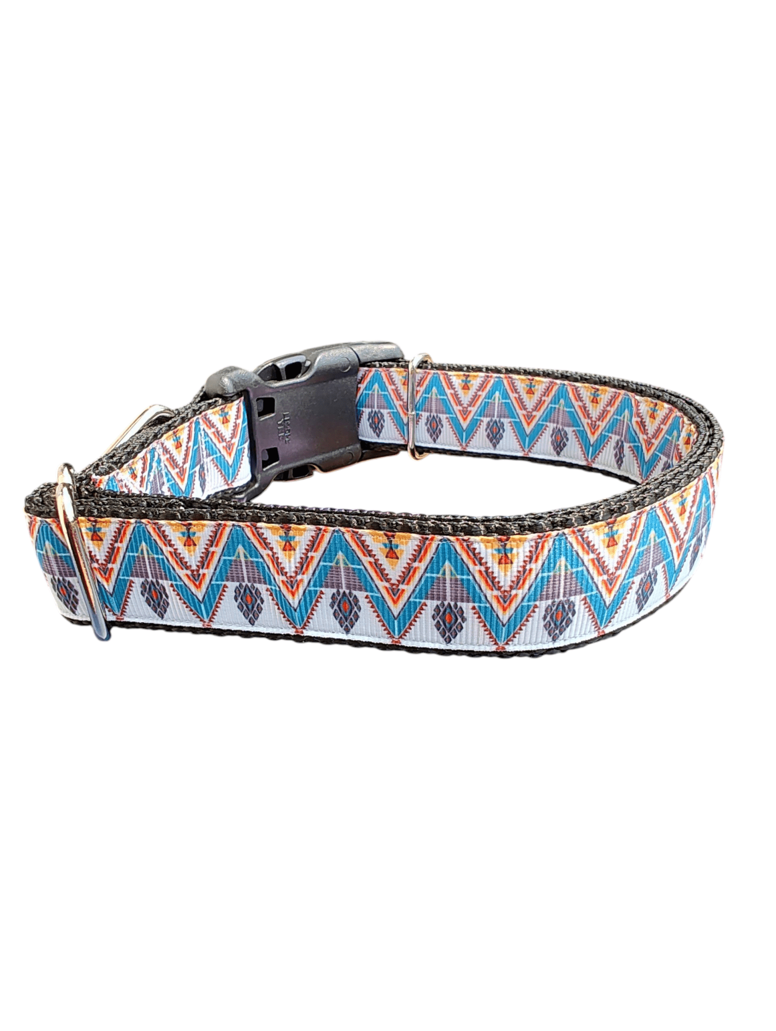 Triangle Tribal Nylon Dog Collar - Paws & Play Paradise