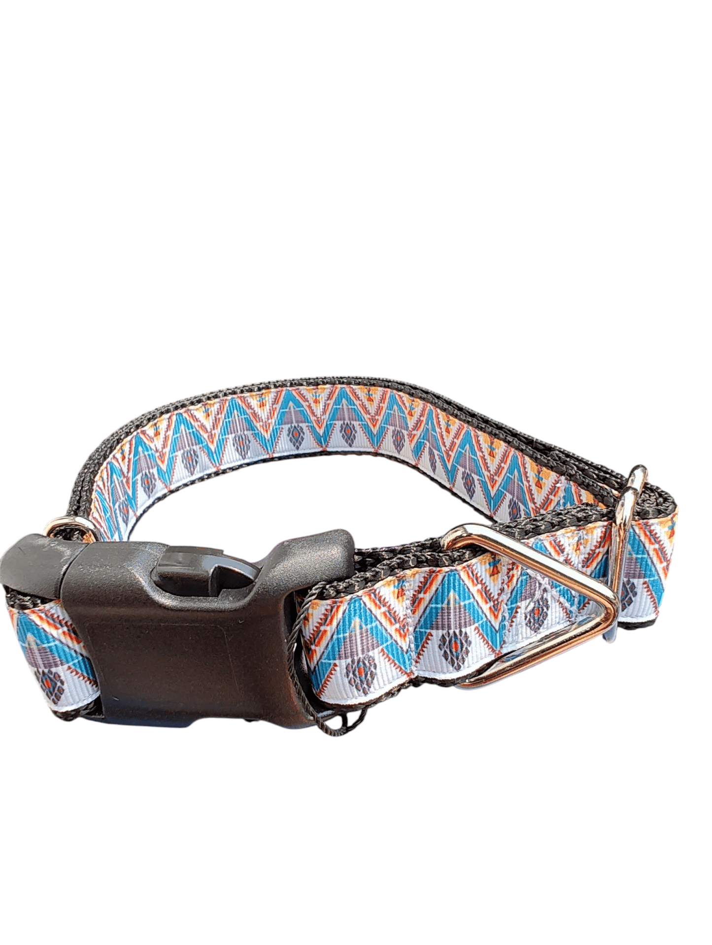 Triangle Tribal Nylon Dog Collar - Paws & Play Paradise