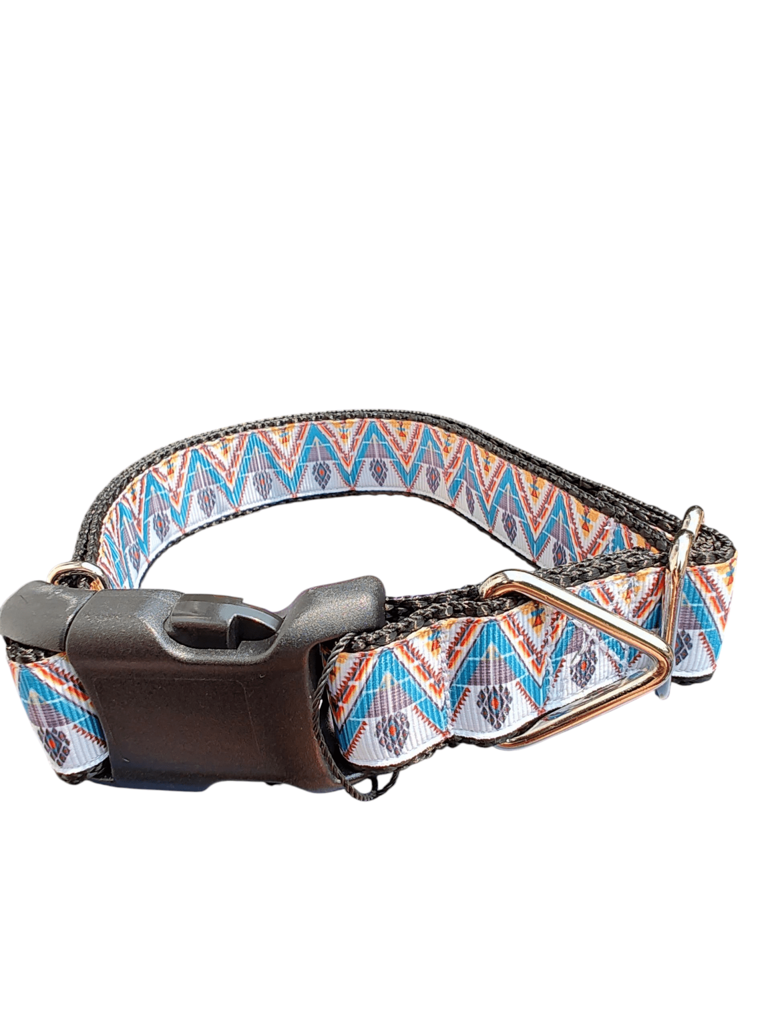 Triangle Tribal Nylon Dog Collar - Paws & Play Paradise