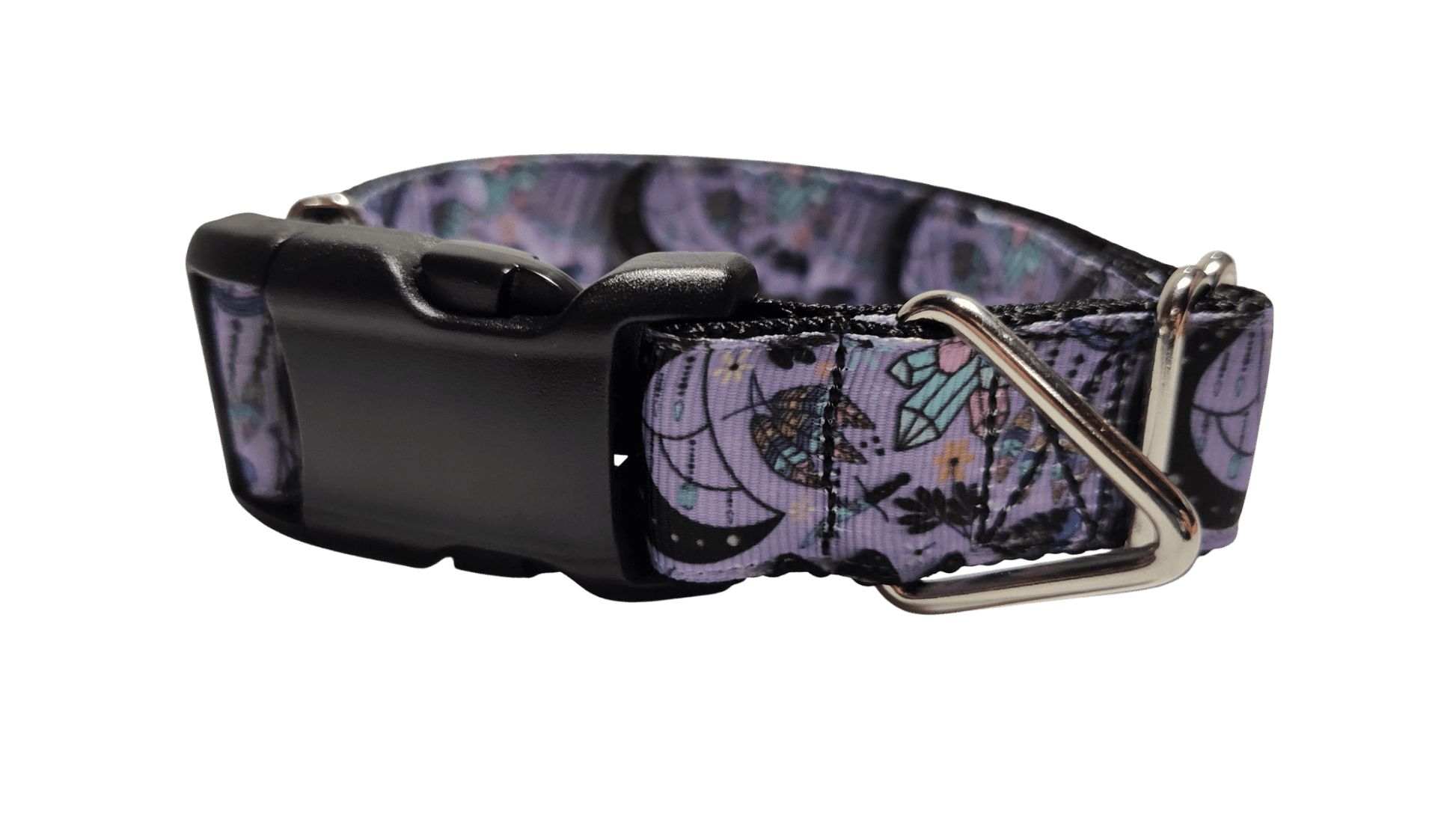 Witchy Crystals Nylon Dog Collar - Paws & Play Paradise