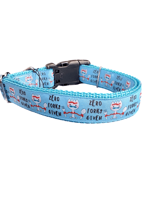 Zero Forks Given Nylon Dog Collar - Paws & Play Paradise